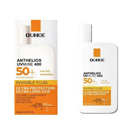 OUHOE Ultra SPF50+ Waterproof Sunscreen for Anti-Shine & Anti-Imperfection (50g)