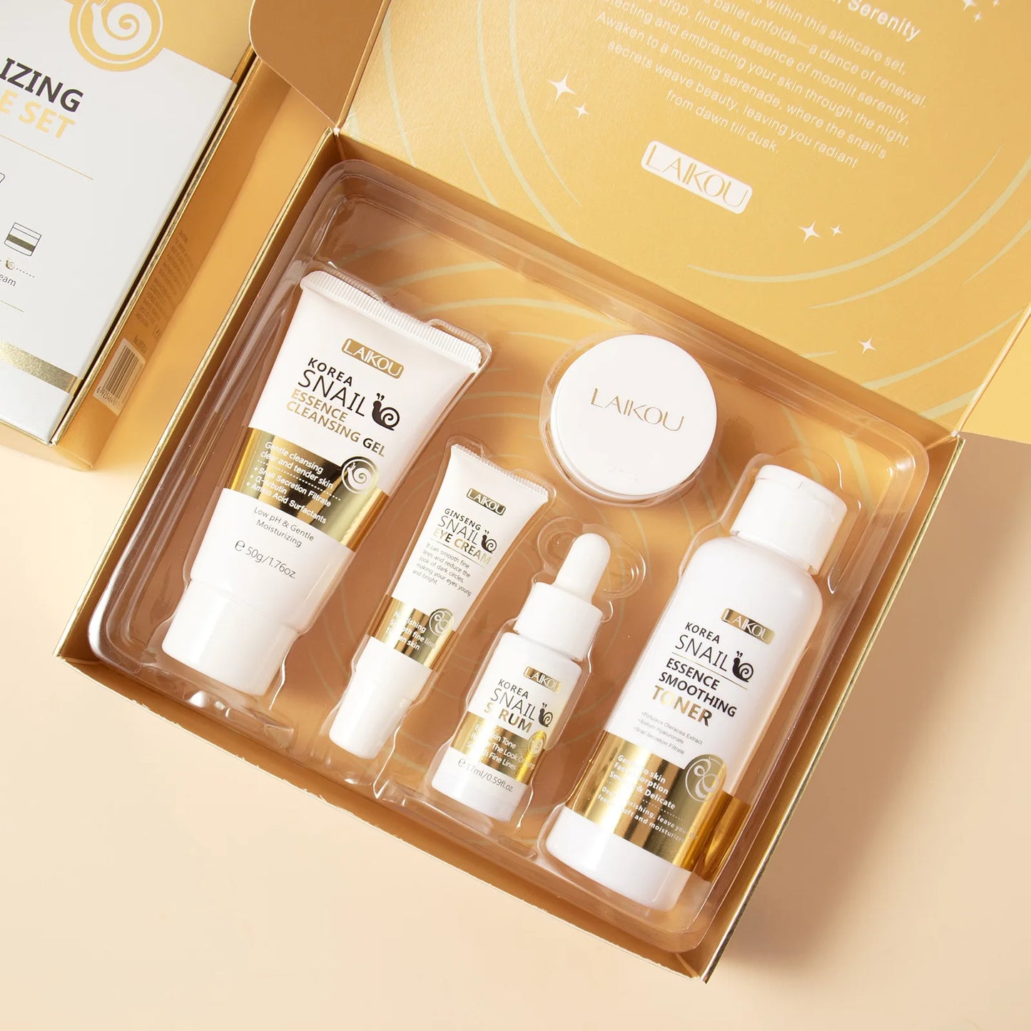 LAIKOU Green Tea Facial Skin Care Set
