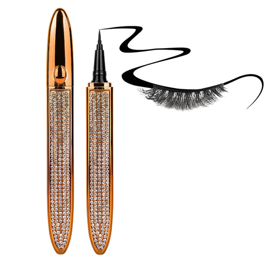 LADY MAKEUP 2-in-1 Adhesive Eyelash-Liner Pencil