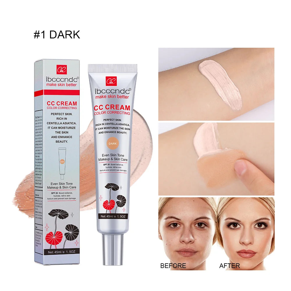 45ml CC Cream Color Correcting – Centella Asiatica Color-Adapting Foundation