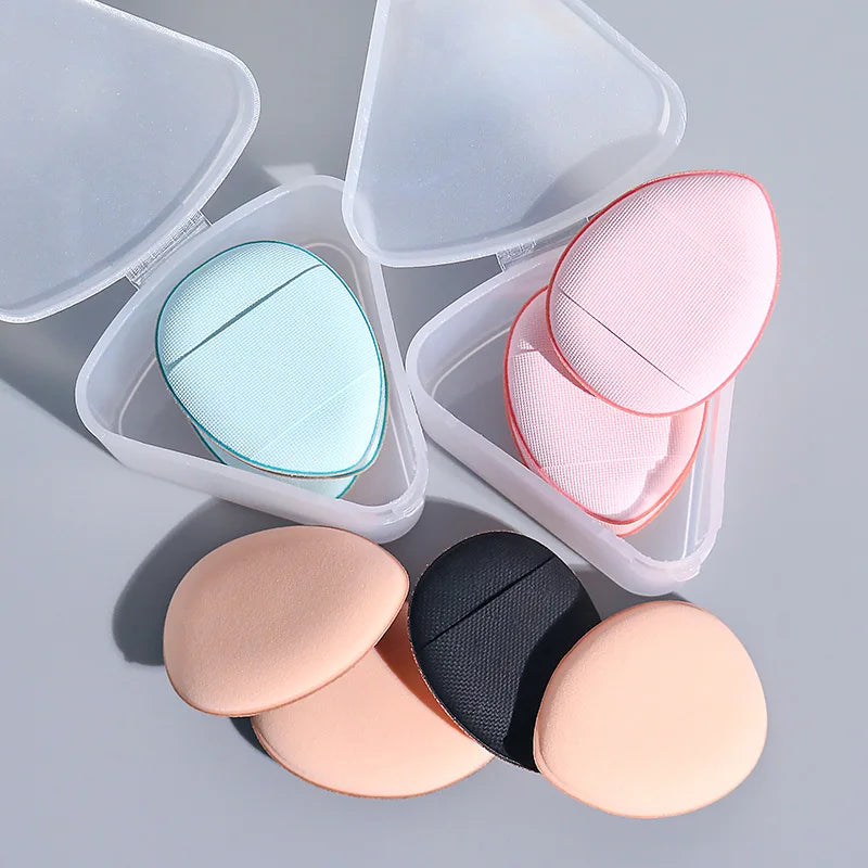 3pcs Mini Finger Puff Set - Professional Makeup Sponge