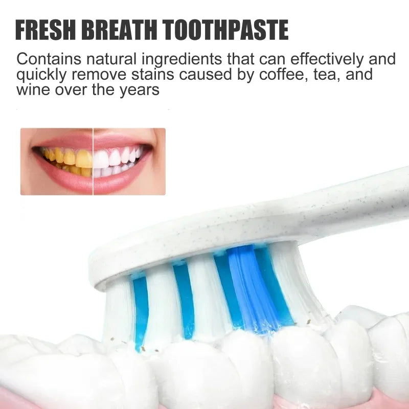 YAYASHI Probiotic Whitening Toothpaste - Stain Removal & Gum Protection for Fresh Breath