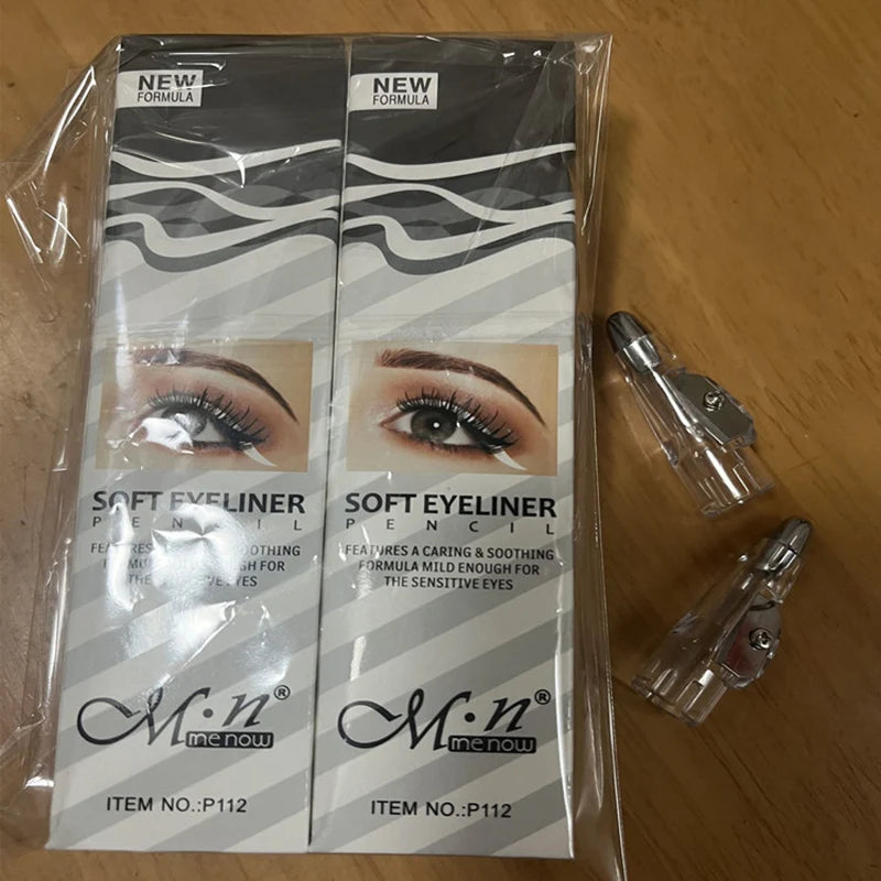 MENOW 5-Piece White Eyebrow & Eyeliner Pencil Set