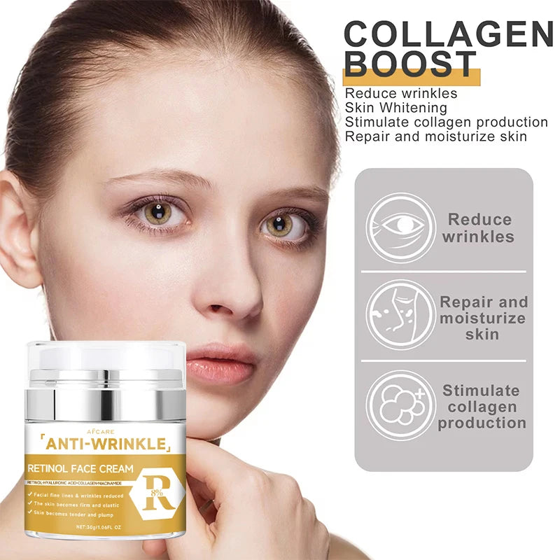 AFCARE Retinol & Collagen Face Whitening Cream