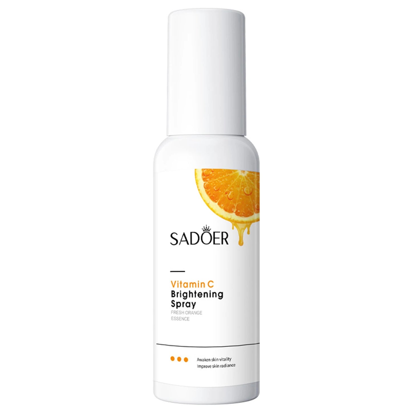 SADOER Vitamin C-Gesichtsspray – aufhellendes und feuchtigkeitsspendendes Gesichtswasser, 100 ml