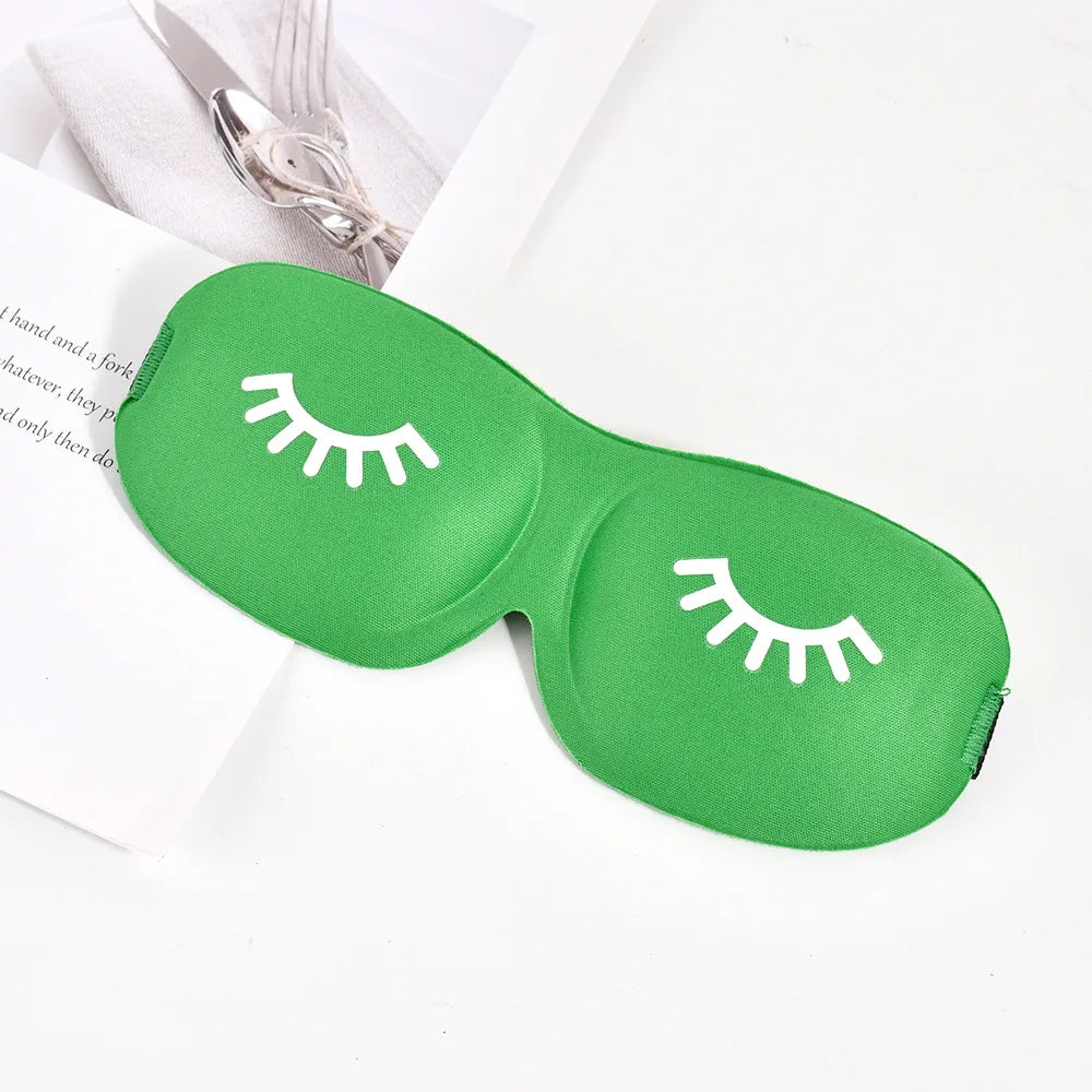 3D Sleep Mask with Eyelash-Friendly Design