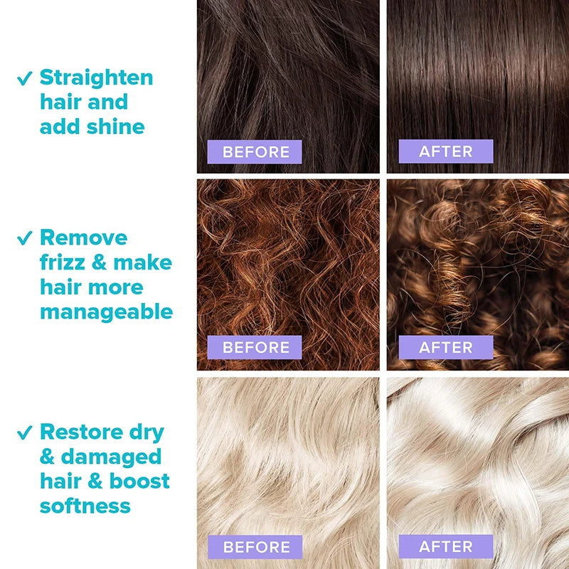 EELHOE Silky Essential Oil Anti Hair Loss Damage Repair Keratin Vitamin Capsules