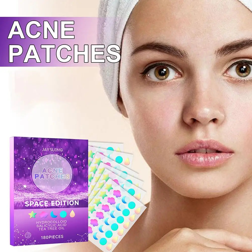 PANSLY Star Pimple Patches with Salicylic Acid & Tea Tree Oil (180 patches)