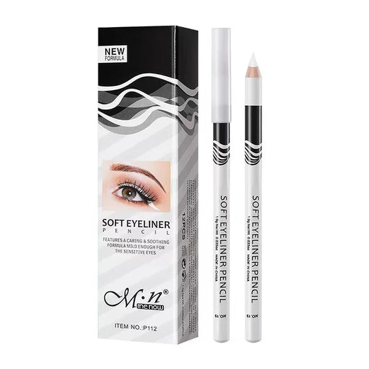 MENOW 5-Piece White Eyebrow & Eyeliner Pencil Set
