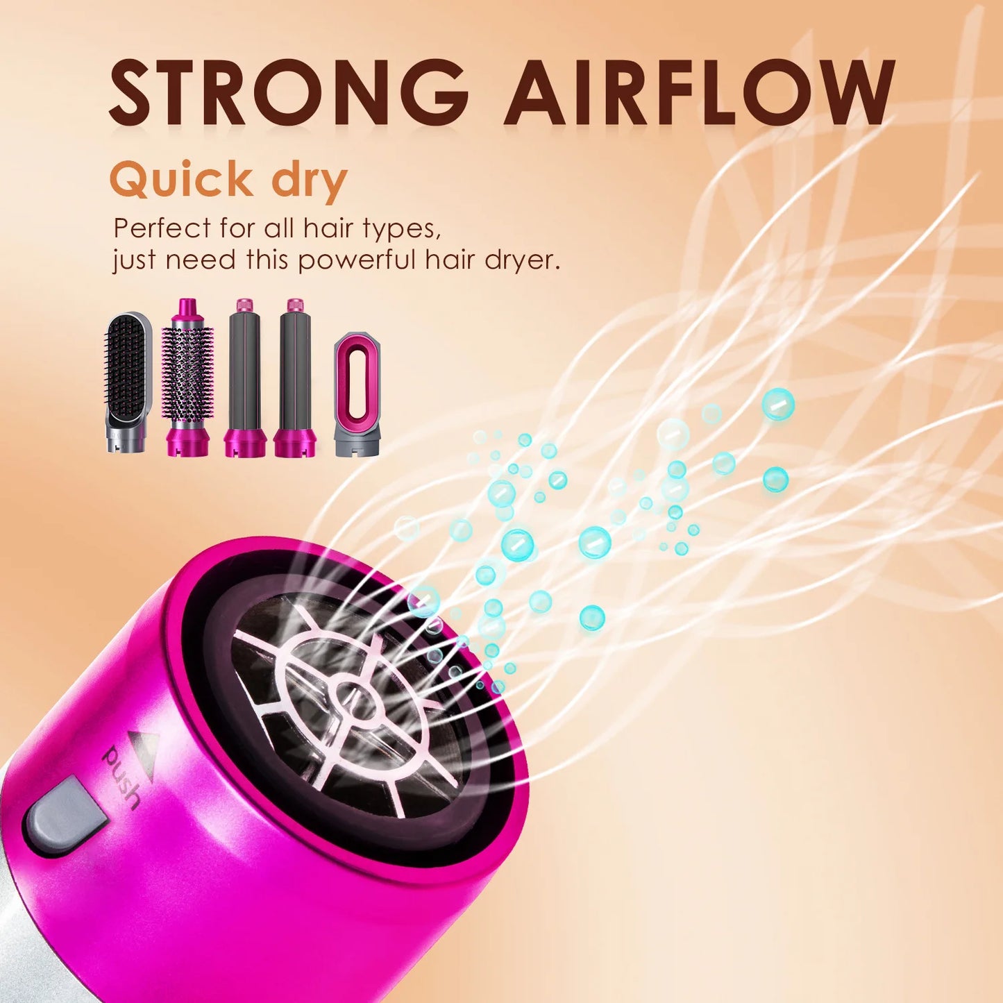 Versatile 5-in-1 Hair Dryer