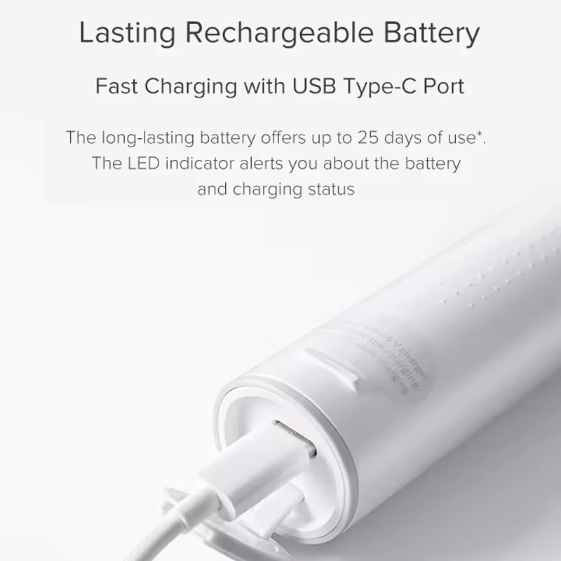 XIAOMI MIJIA T300 Smart Ultrasonic Electric Toothbrush IPX7 – MORGENFREUDE