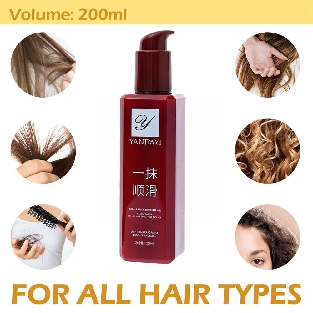 YANJIAYI Nourishing Smoothening Perfume Leave-in Hair Essence Conditioner 200 ml