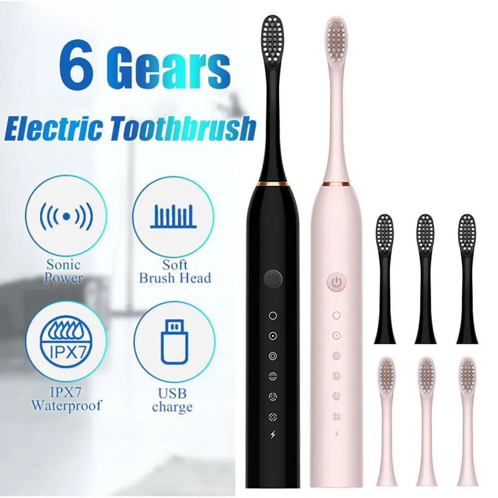 Sonic Electric Toothbrush IPX7