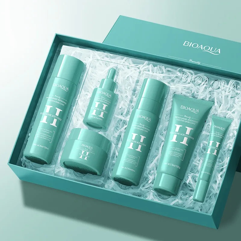 Coffret de soins de la peau à l'acide hyaluronique BIOAQUA