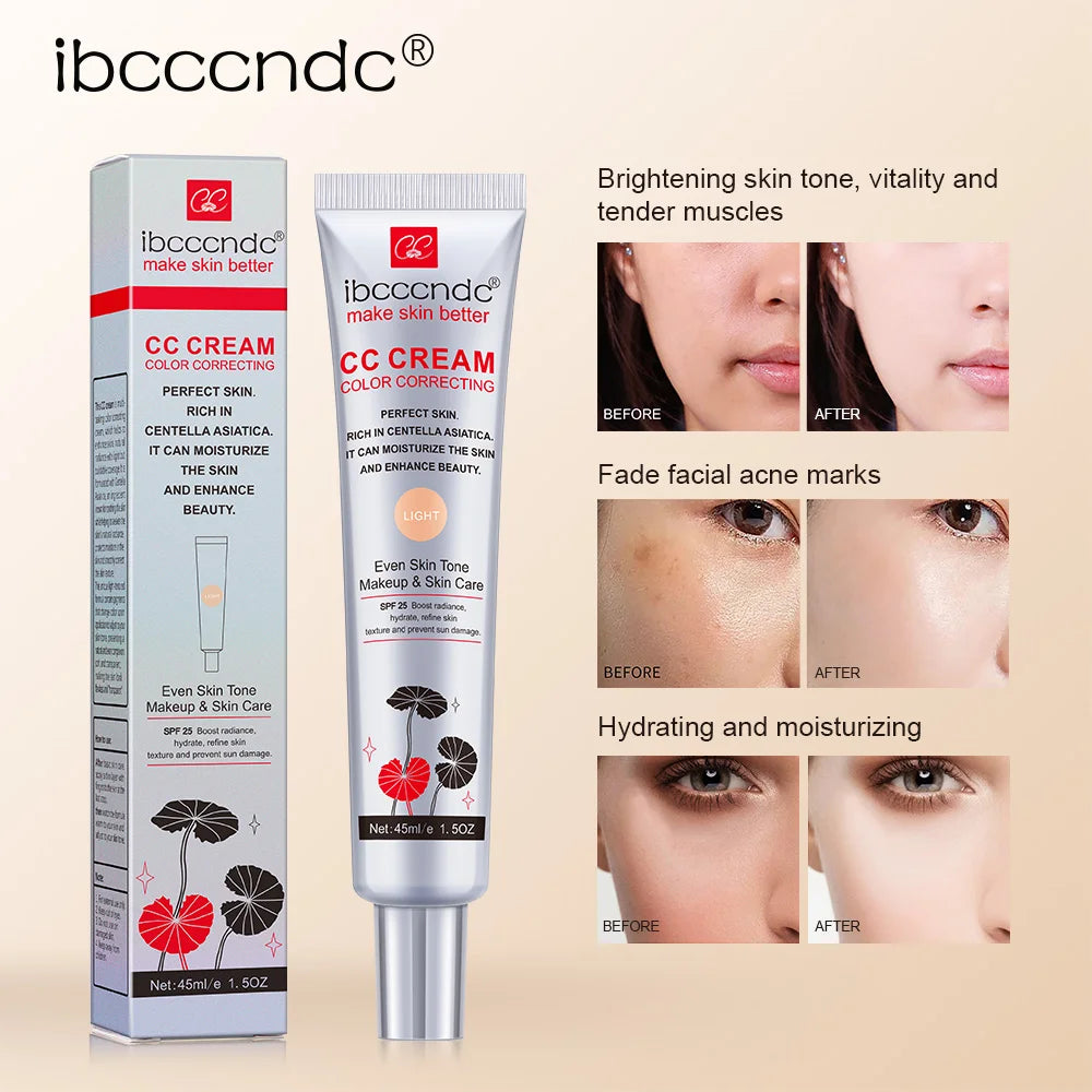 45ml CC Cream Color Correcting – Centella Asiatica Color-Adapting Foundation