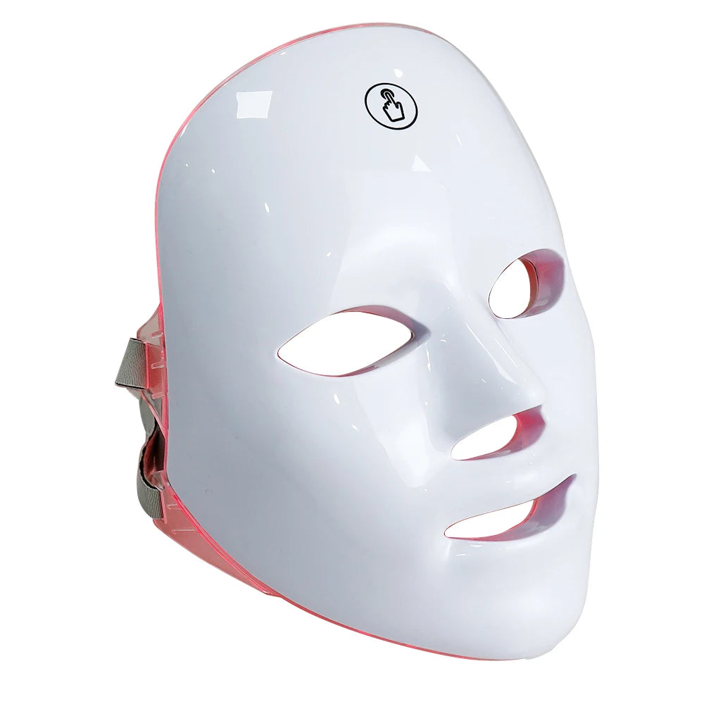 LED Photon Beauty Mask - Infrared Skin Rejuvenation and Anti-Aging Treatment