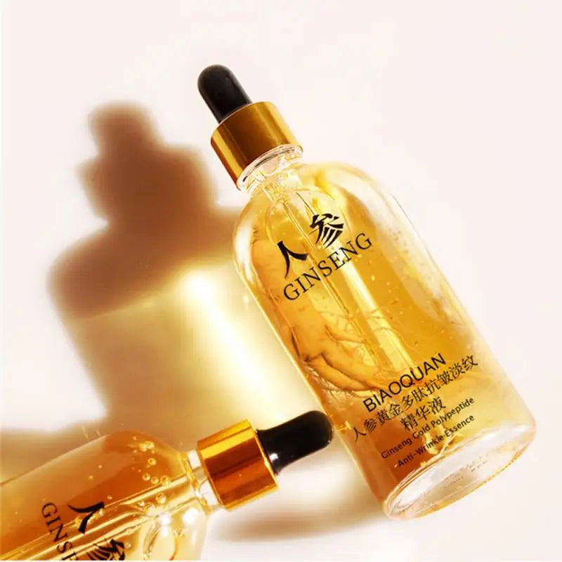 BIAOQUAN Golden Ginseng Polypeptide Anti-Wrinkle Face Serum