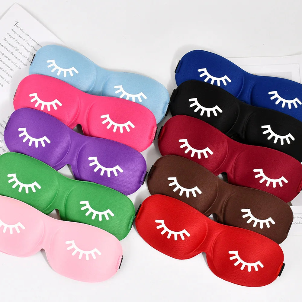 3D Sleep Mask with Eyelash-Friendly Design