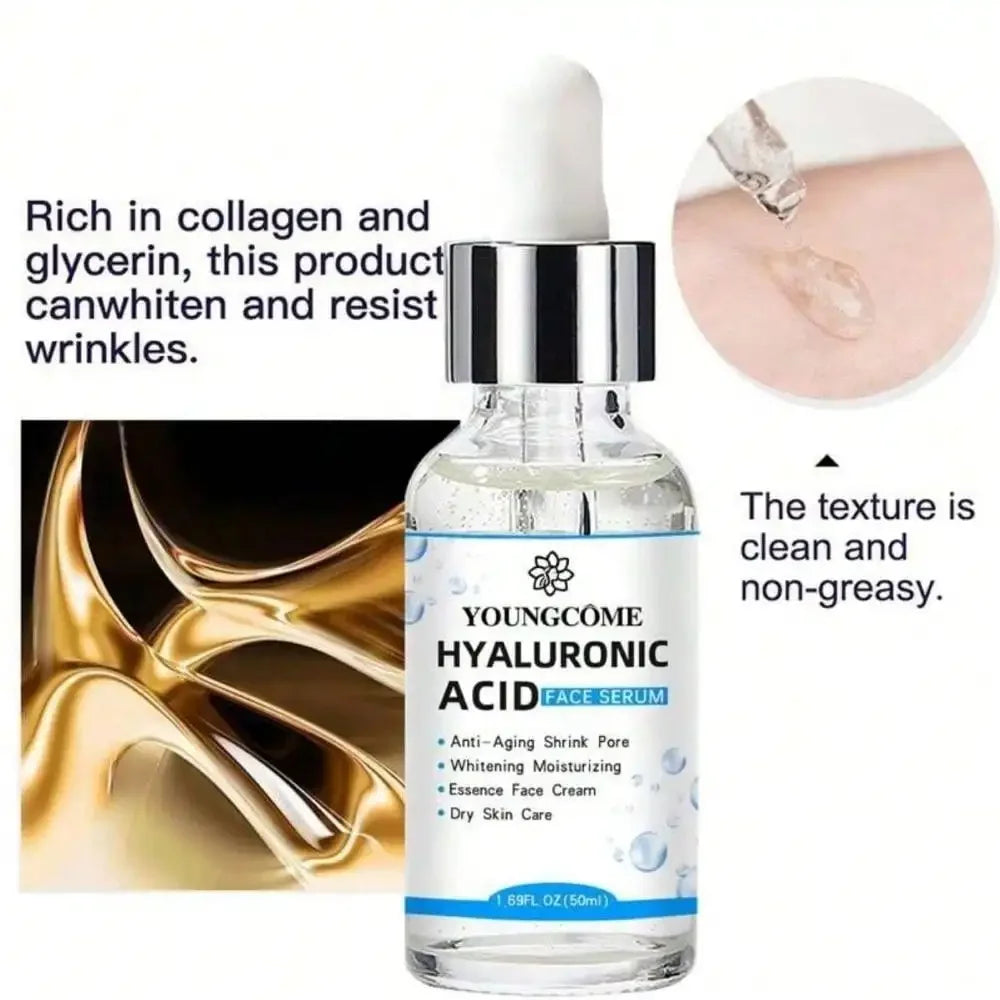 YOUNGCOME Hyaluronsäure-Gesichtsessenz – Tiefenreparatur- und Anti-Aging-Serum