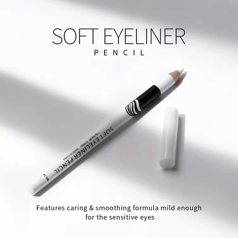 MENOW 5-Piece White Eyebrow & Eyeliner Pencil Set