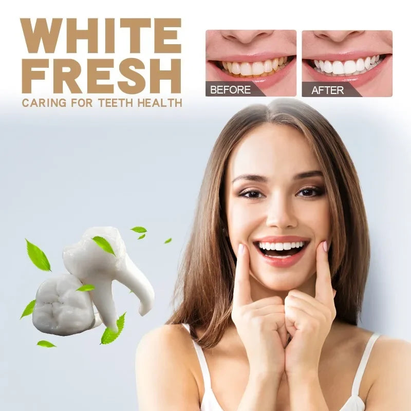 YAYASHI Probiotic Whitening Toothpaste - Stain Removal & Gum Protection for Fresh Breath