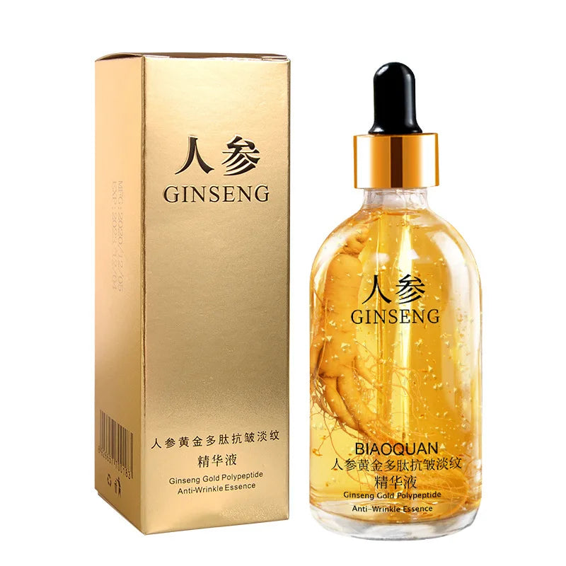 BIAOQUAN Golden Ginseng Polypeptide Anti-Wrinkle Face Serum