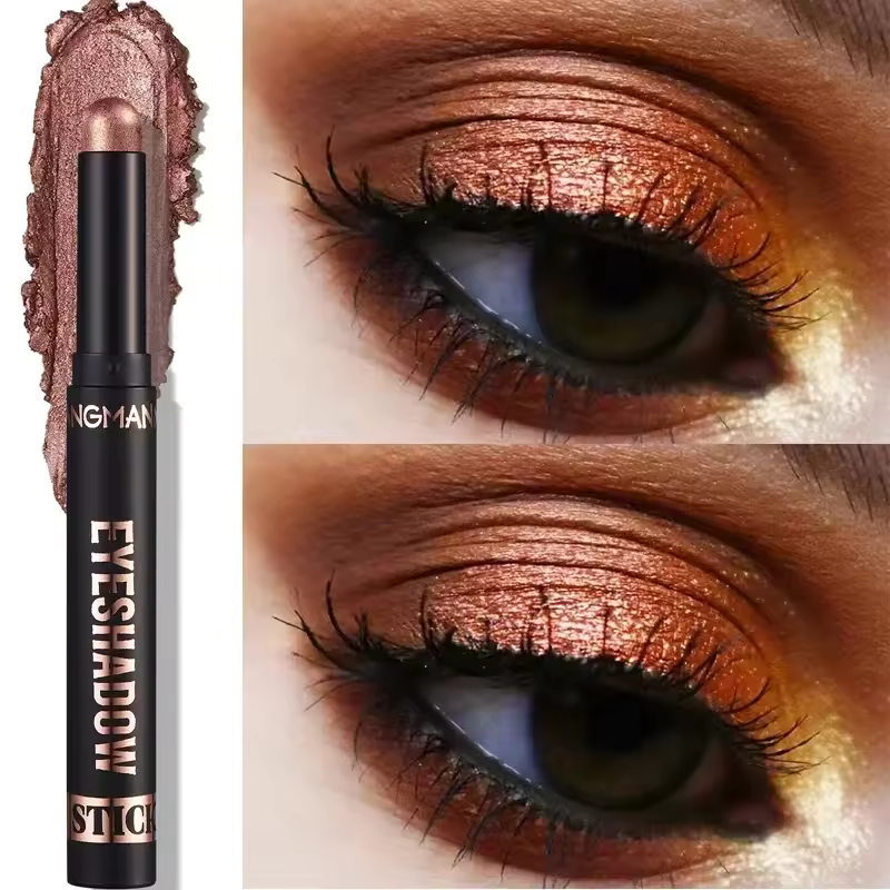 LANGMAN Pearlescent Waterproof Glitter Shimmer Pigment Eye Shadow Liner Stick