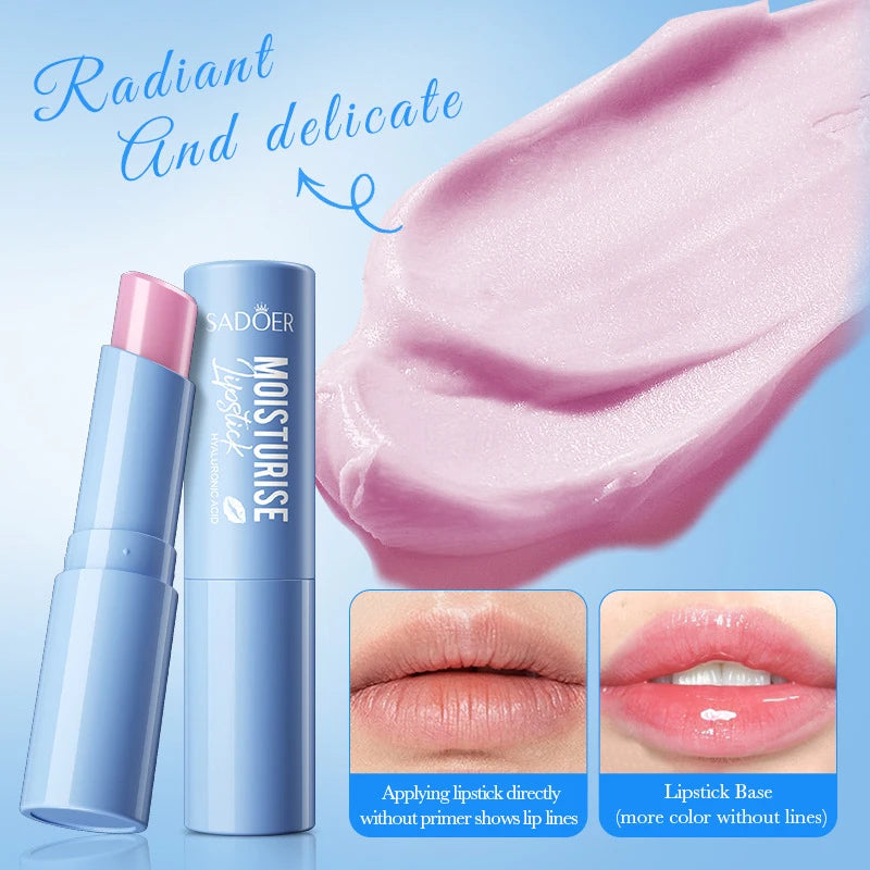 SADOER Hyaluronic Acid Lip Balm - Whitening and Moisturizing Treatment