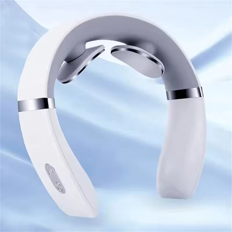 SEMIMESEI USB wiederaufladbares kabelloses Nackenstimulationsmassagegerät mit 3 Modi und 15 Intensitäten