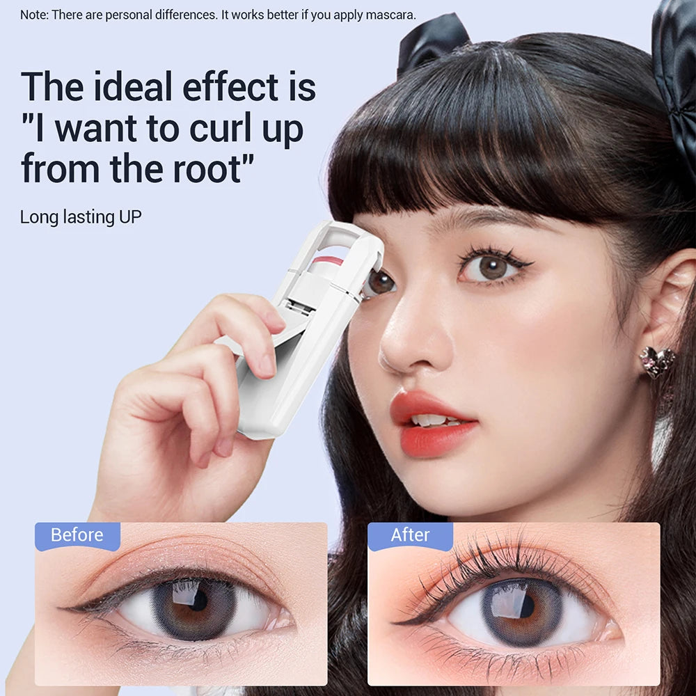 ANLAN Electric Heated Eyelash Curler – Dual Temperature & Rechargeable Design