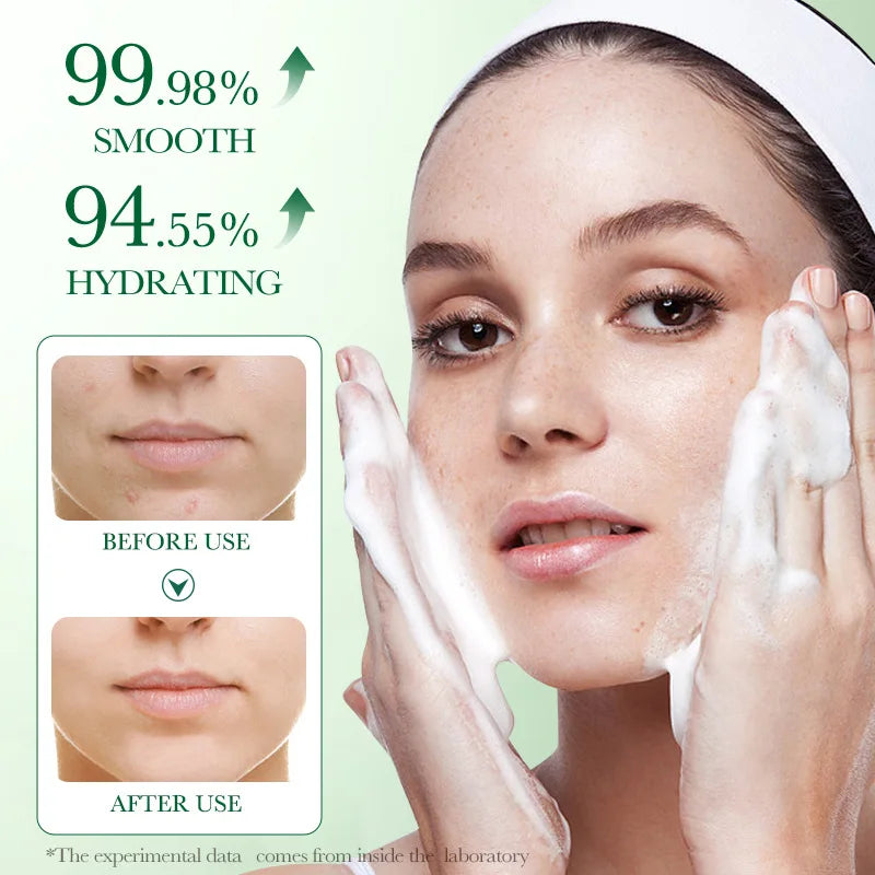 BIOAQUA Centella Asiatica Facial Cleanser - Moisturizing & Oil Control Face Wash Foam